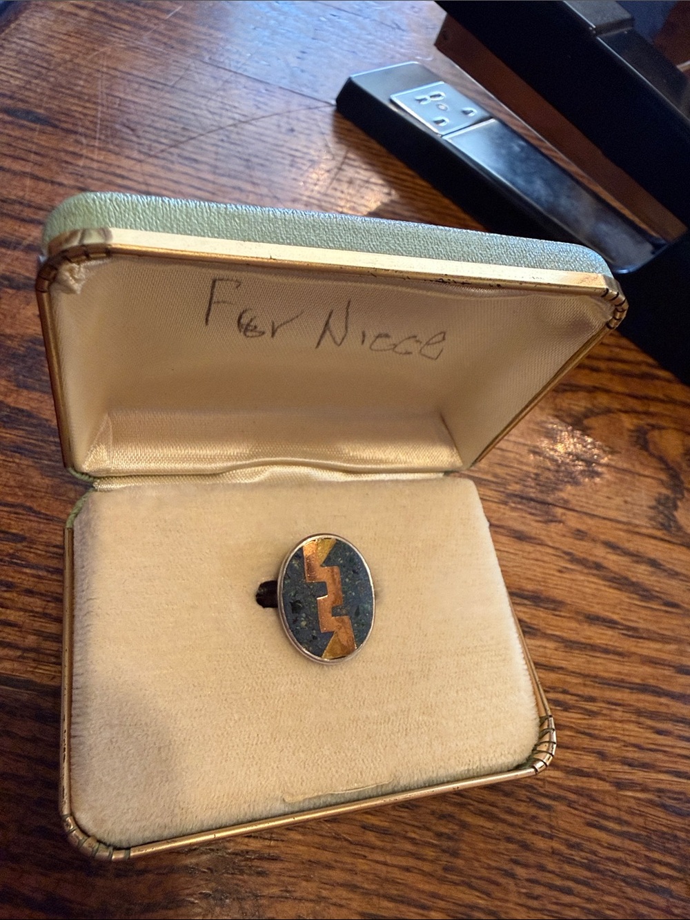 Silver vintage ring